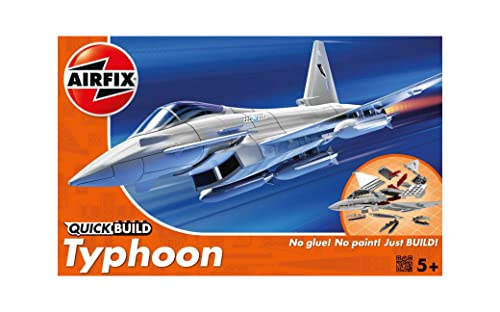 Aaırfıx Hızlı Yapı EEurofighter Typhoon Yapış Birlikte Plastik Model seti J6002 J6002