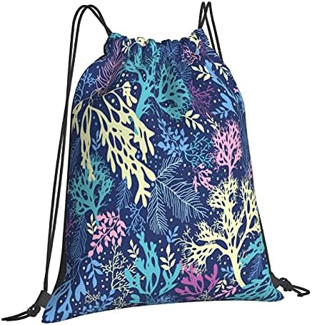Coloful mercan ipli sırt çantası seyahat spor spor çantaları kadın erkek için