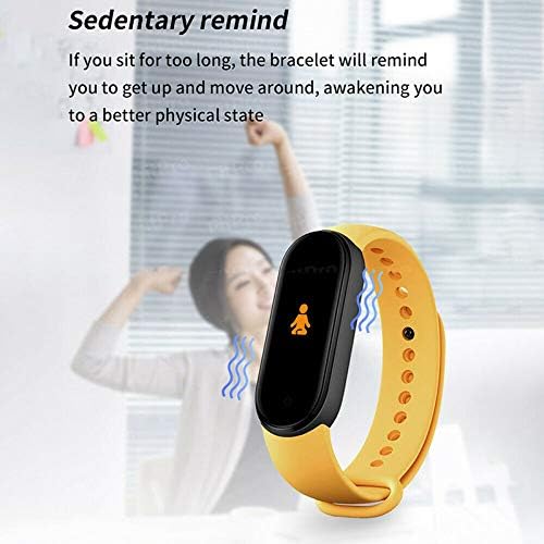M5 Akıllı Bant, Kalp Hızı Monitörü ile Akıllı Renkli Ekran Etkinlik Tracker İzle, adım Kalori Sayacı, Bilgi Almak, Kadınlar