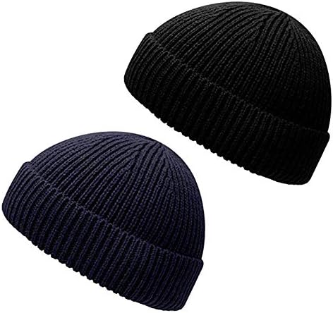 AOT Kadın Kravat Boya Bere Şapka Kısa Balıkçı Manşet Örgü Kafatası İzle Kap, Kış Sıcak Şapka