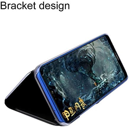 Chenyouwen Cep Telefonu Kılıfı ıçin Büyük Huawei P20 Pro PC Ayna Koruyucu Arka Kapak Kılıf Tutucu ıle (Siyah) (Renk: Siyah)