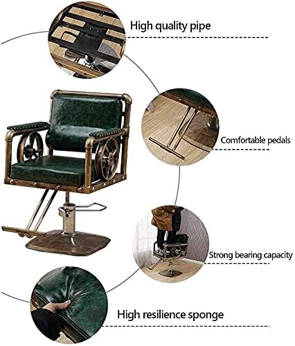 FMOGG Salon Recliner Kuaförlük Kuaför Kuaför Salonu Döner Sandalye Dövme Sandalye Salon Güzellik Ekipmanları için