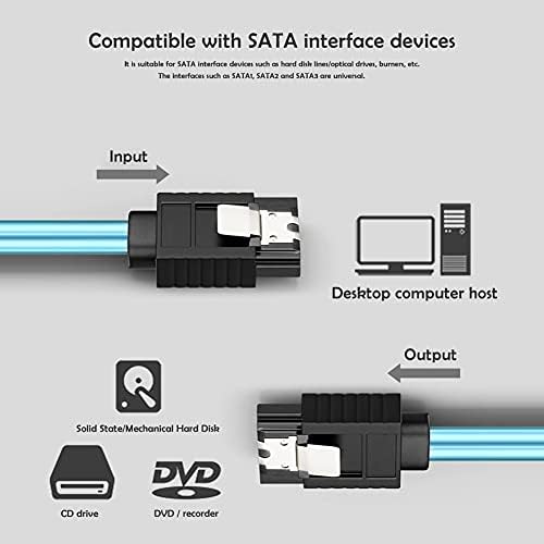 Konnektörler Sunucu SAS Veri Dable Mini - SAS Sata 3 6Gbps x 6x4 Örgülü Ağ Veri Kablosu ile Yüksek Hızlı Seri Bağlantı Noktası-(CN,