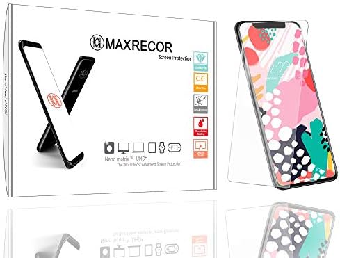 Apple iPhone 7 Plus 5.5 in Cep Telefonu için Tasarlanmış Ekran Koruyucu-Maxrecor Nano Matrix Parlama Önleyici