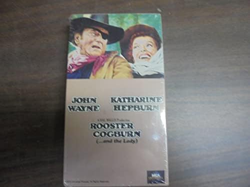John Wayne Rooster Cogburn ve Lady J ile uyumlu ikinci el VHS