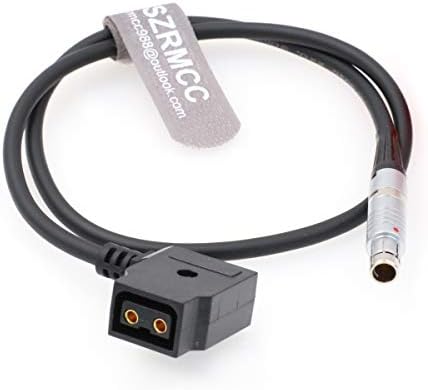 SZRMCC Arayüzü Dönüşüm Kablosu için ARRI Alexa Kırmızı DSMC2 Kamera RS Fischer 3 Pin D-tap Kadın Ptap PowerTap
