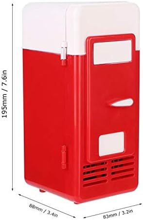 Yaz Keyfi Taşınabilir Buzdolabı, USB Ofis Buzdolabı 40-65 Derece Hafif Mini Buzdolabı, taşınabilir İçecek Soğutucu Seyahat