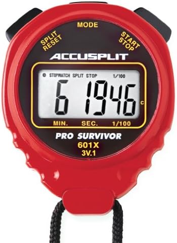 ACCUSPLİT Pro Survivor-A601X Kronometre, Saat, Ekstra Geniş Ekran