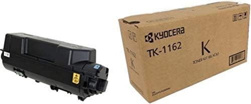 Kyocera 1T02RY0US0 Modeli TK-1162 Hakiki Kyocera Siyah Toner Kartuşu için P2040dw / P2040dn Lazer Yazıcılar, Kadar 7,200 Sayfa
