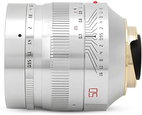 Tgoon Portre Lens, Büyük Diyafram Lens Alüminyum Alaşım Optik Cam Saf Manuel Lens için M Dağı için Açık Hava Etkinliği
