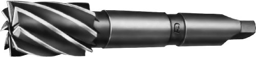 F & D Tool Company 18752-S503 Çoklu Flüt Ağır Hizmet Tipi Uç Frezesi, Yüksek Hız Çeliği, 2 Değirmen Çapı, Sayı 5 Mors Konik