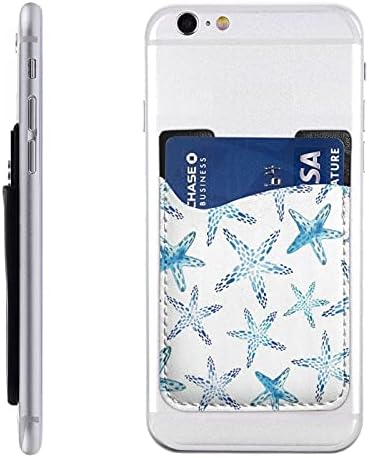 Sevimli Denizyıldızı Telefon kartı tutucu Cep Telefonu Sopa Kart Cüzdan Kol Cep Telefonu Geri Sopa Cüzdan