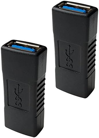 USB 3.0 Dişi Dişi Uzatma Konnektör Adaptörü (2 Paket)