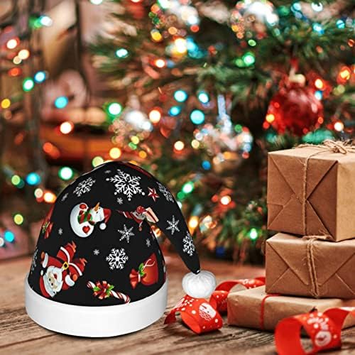 Pubnico LED Noel Şapka ,noel renk Şapka Santa Şapka Yetişkinler için, Noel Tatil Şapka Noel Yeni Yıl Şenlikli Parti için