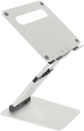 Winunite Gümüş Ayarlanabilir Laptop Standı için Masa MacBook Dizüstü Bilgisayarlar ile uyumlu 10 15 17 inç Ergonomik Oturmak