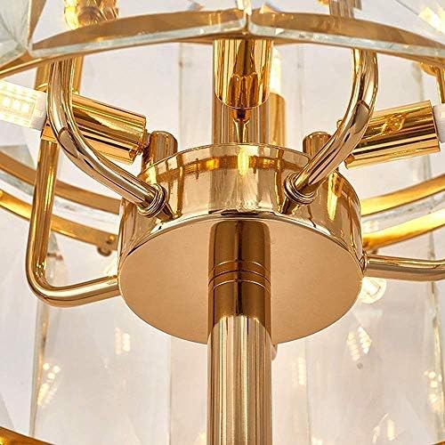 QPLKKMOİ Kristal Zemin Lambası, Oturma Odası için Hafif Uzun Boylu Dik Lamba Standı Işığı