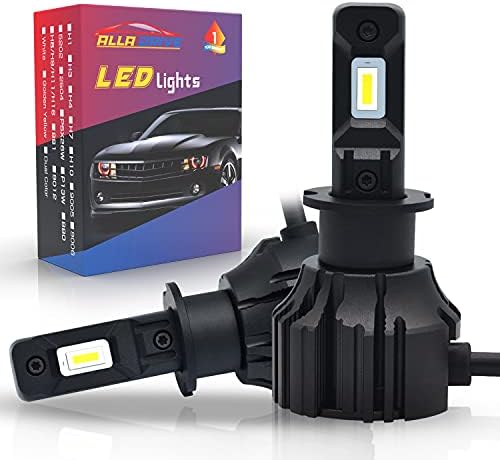 Alla Sürücü 6000 Lümen H3 LED Farlar Ampuller Yüksek veya Düşük Işın Dönüşüm Kitleri / Sis Farları, 6000 K Xenon Beyaz, Xtreme