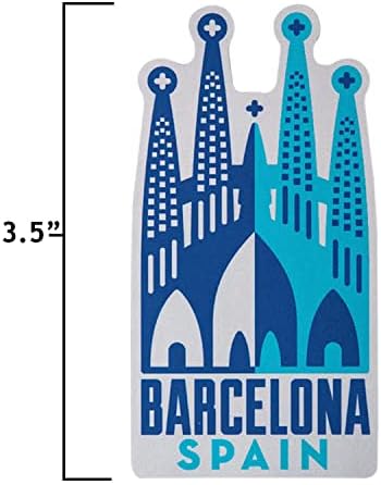Vagabond Kalp Barcelona İspanya Hava Vinil Sticker