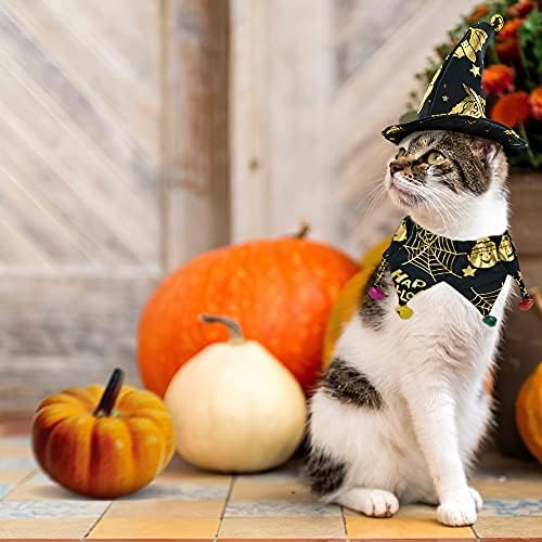 Firpus kedi noel Kıyafeti, Kedi Kostüm Takım Elbise için Küçük Köpekler ve Kediler, komik Kırmızı Yeşil Yaka ve Şapka Ayarlanabilir