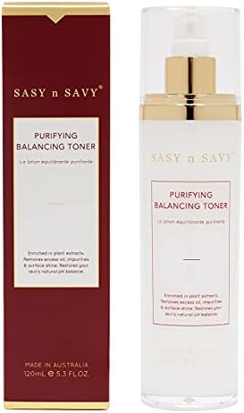 Sasy n Savy, Normal ve Kuru Ciltler için Cilt Bakım Paketi, Pure Crème Rose Sardunya Temizleyici, Yüz Toneri ve Kurtarma Maskesi