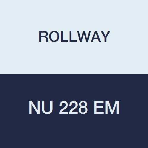 Rollway NU 228 EM Tek Sıralı Silindirik Makaralı Rulman, 5.5118 ID, 9.0551 OD, 9.84 Genişlik
