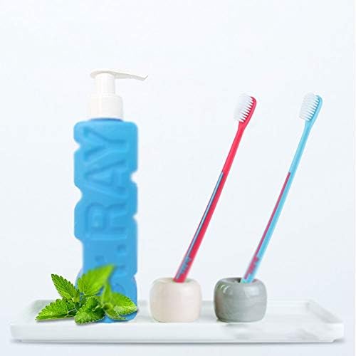 WCN Sağlıklı Temiz Diş Fırçaları Manuel Diş Fırçası Orta Yumuşak Kıllar Yetişkinler Çocuklar için 6 Paket Renk Değişebilir