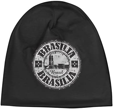 KATAKU Brasilia Grunge siyah yetişkin sıkı moda örgü kap Hedging rahat bere sıcak şapka