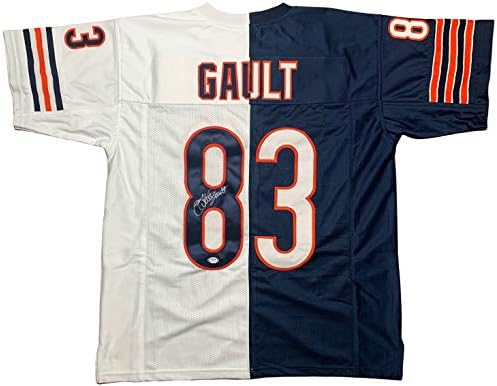 Willie Gault imzalı imzalı jersey NFL Chicago Bears JSA Tennessee Gönüllüsü