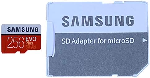 Samsung 256GB Evo Plus Sınıf 10 microSD Hafıza Kartı, Galaxy Tablet Tab A 8.0 (2018), Tab A 7.0, Tab Active 2, Kitap 12 (MB-MC256G)