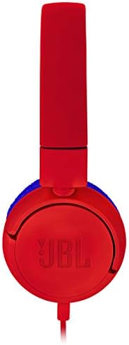 JBL JR 300 - Çocuklar için Kulak Üstü Kulaklıklar-Kırmızı
