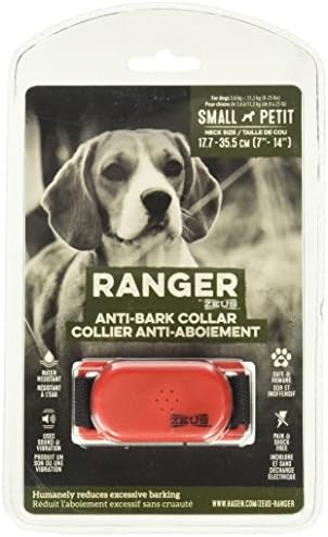 ZEUS Ranger Anti-Bark köpek Tasması, İnsanca Aşırı Havlamayı Azaltır, Küçük