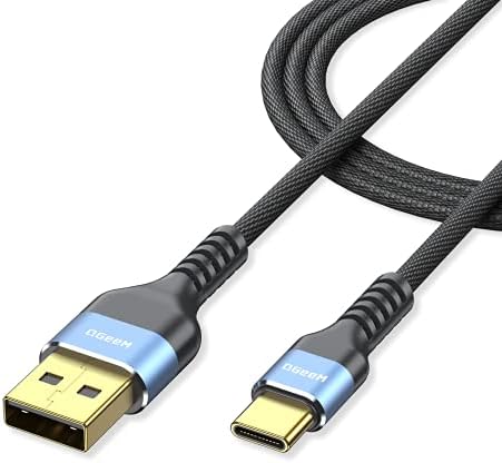 QGeeM USB C Kablosu, C Tipi Şarj Kablosu 3A Hızlı Şarj,USB-A 2.0-USB-C Hızlı USB C Şarj Cihazı, Samsung Galaxy S8 S20 Plus
