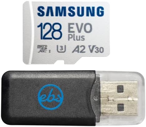 Samsung 64GB EVO Plus microSDXC UHS-I Hafıza Kartı, GoPro Hero 10, Hero 9, Hero 8, Hero 7 Aksiyon Kamerası (MB-MC64KA) Sınıf