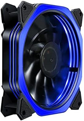 ZHGYD 120MM CPU soğutucu RGB Fan 12 V bilgisayar kasası Sessiz soğutma fanı ile led ışık Sessiz radyatör PC Fan (Renk: B)