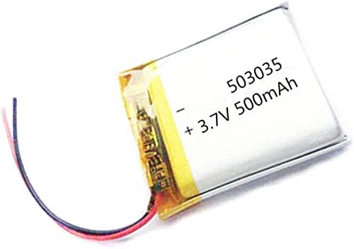 503035 3 7 V 500 mAh Lityum Polimer Pil 3 7 V Lipo Şarj Edilebilir Piller için MP3 DVD GPS Navigationtion-1pcs
