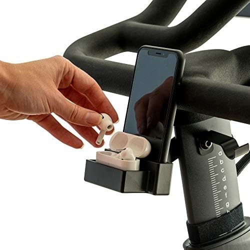 ATP Spor Metal Kulaklık + telefon Tutucu için Peloton Bisiklet ve Bisiklet+ - Eşleştirme Aksesuarları için Peloton-Alüminyum