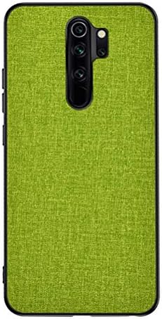 Hicaseer Kılıf Redmi ıçin 9, Kumaş TPU Ultra Ince Kılıf,Smartphone Cep Telefonu Kapak Tuval Darbeye Koruma Tampon Olgu Xiaomi