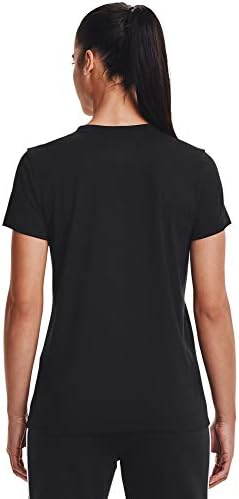 Zırh altında kadın canlı Sportstyle grafik kısa kollu mürettebat boyun T-shirt