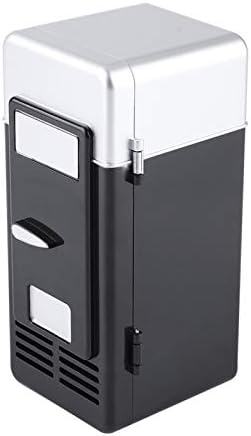 Gaeirt Taşınabilir Buzdolabı, kullanımı kolay Mini USB Buzdolabı Hızlı Soğutma Fonksiyonu Taşınabilir USB Buzdolabı için Araba