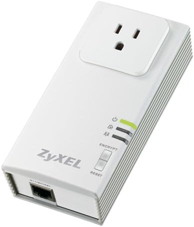 ZyXEL PLA401v4 HomePlug AV 200 Mbps Powerline Duvar fiş Adaptörü (Başlangıç Kiti-2 adet)