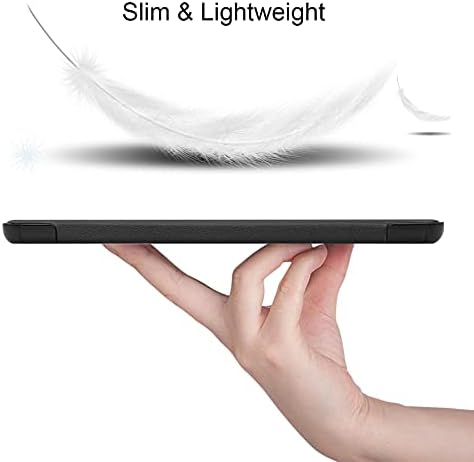 Dtab Kompakt D-41A için Tablet PC Durumda Durumda 10.1 inç İnce Tri-Fold Standı Akıllı Kılıf, çoklu Görüş Açıları Standı Sert