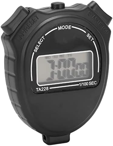 magree Elektronik Dijital Kronometre, esnek Darbeye Dayanıklı Spor Kronometre ABS Koşu için Futbol Eğitimi için Yüzme için