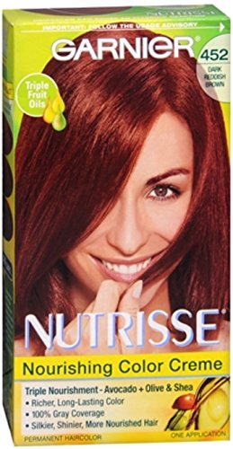 Garnier Nutrisse Haircolor - 452 Çikolatalı Kiraz (Koyu Kırmızımsı Kahverengi) 1 Adet (5'li Paket)