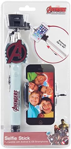 Aux-ın Kablolu Deklanşör ile Marvel Avengers Selfie Çubuğu