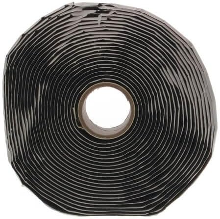 Mantar Bandı, Kendinden Yapışkanlı, 30 Ftx2 inç, Siyah
