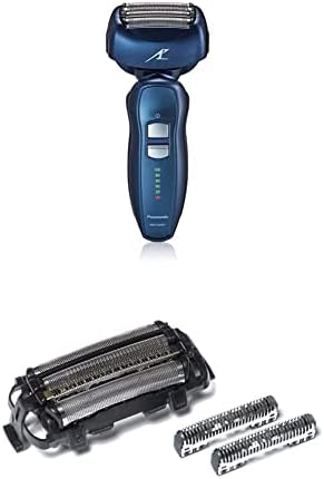 Erkekler için Panasonic Arc4 Elektrikli Tıraş Makinesi ve Yedek Dış Faul / İç Bıçak Seti