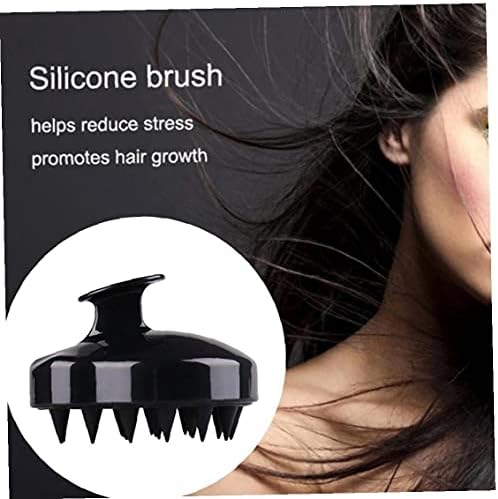 Froiny 1 pc Silikon Saç Masaj El Kafa Derisi Tarak Şampuan yıkama fırçası Saç temizleme fırçası için Kadın Erkek
