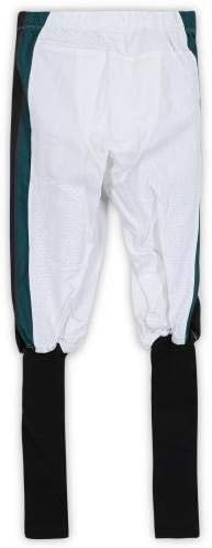 Rodney McLeod Philadelphia Eagles Oyunu-2019-20 NFL Sezonundan Çoraplı 23 Numaralı Beyaz Pantolon Kullanıldı-Boyut 28-Oyun