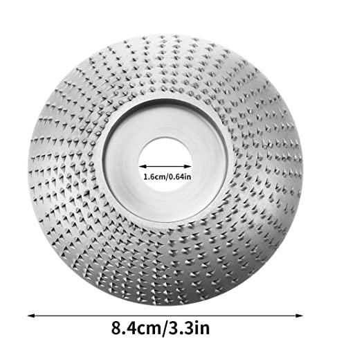 Ahşap Taşlama Tekerlek Tungsten Karbür Taşlama Tekerlek Değirmeni Şekillendirme Disk Oyma Aşındırıcı Disk için 5/8 İnç Zımpara