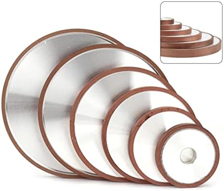 200MM, Elmas Taşlama Tekerlek Paralel Taşlama Diski, Tungsten Çelik için Kullanılan, Sert Alaşım, 150-400 (Kum: 150, Dış Çap: